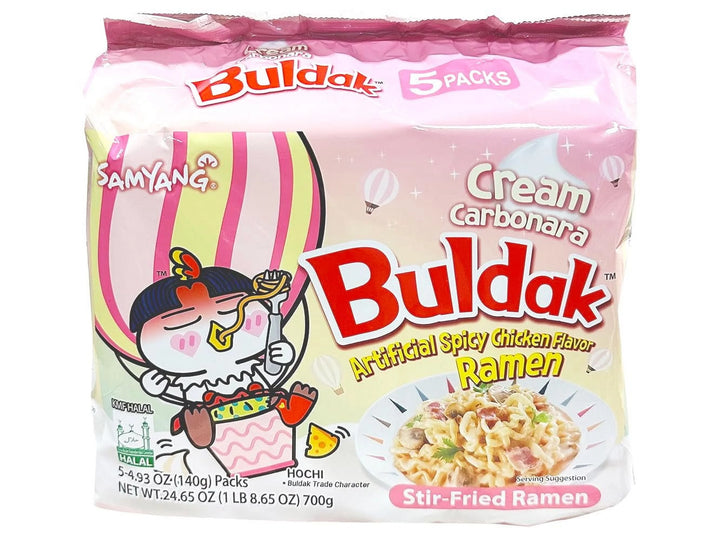 5 Pack Buldak Ramen