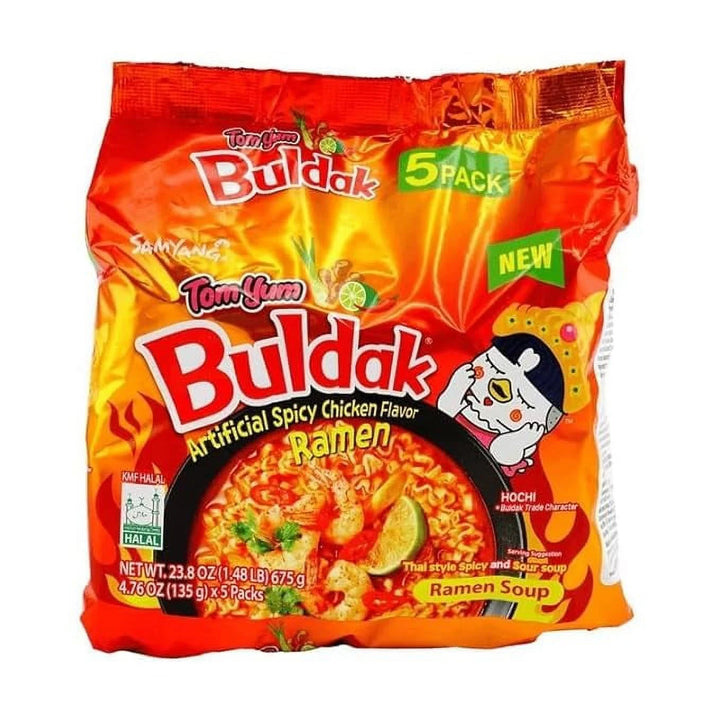 5 Pack Buldak Ramen