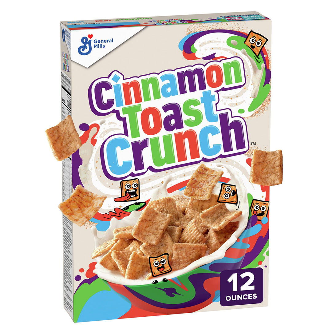 Cinnamon Toast Crunch Cereal Box