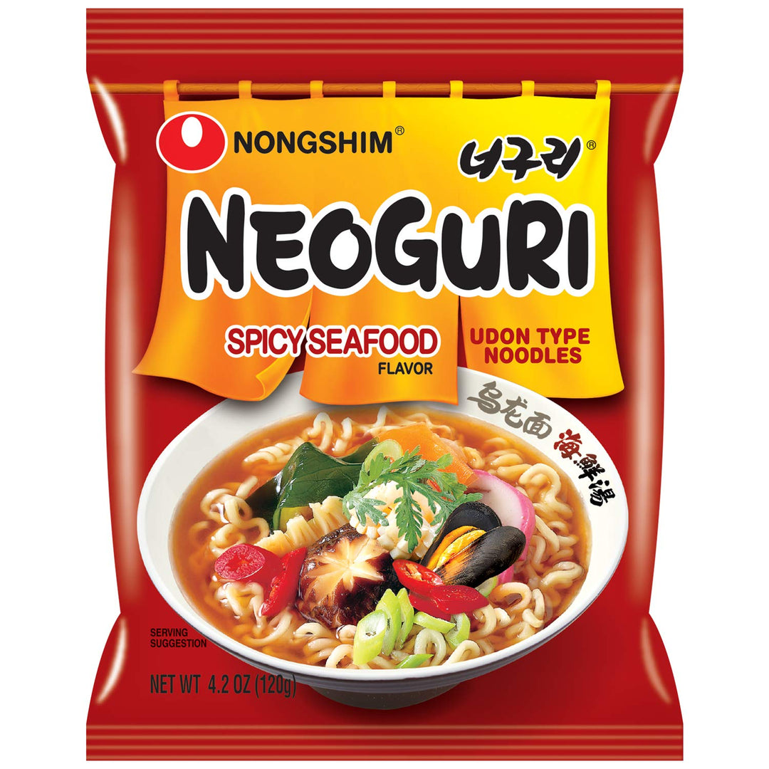 Nongshim Neoguri Udon Spicy Seafood Noodles