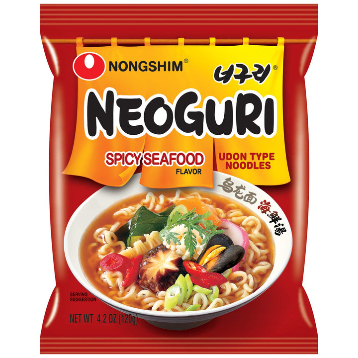 Nongshim Neoguri Udon Spicy Seafood Noodles