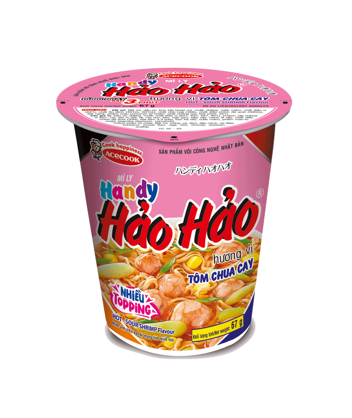 Handy HAO HAO TOM CHUA CAY (Hot-sour shrimp)